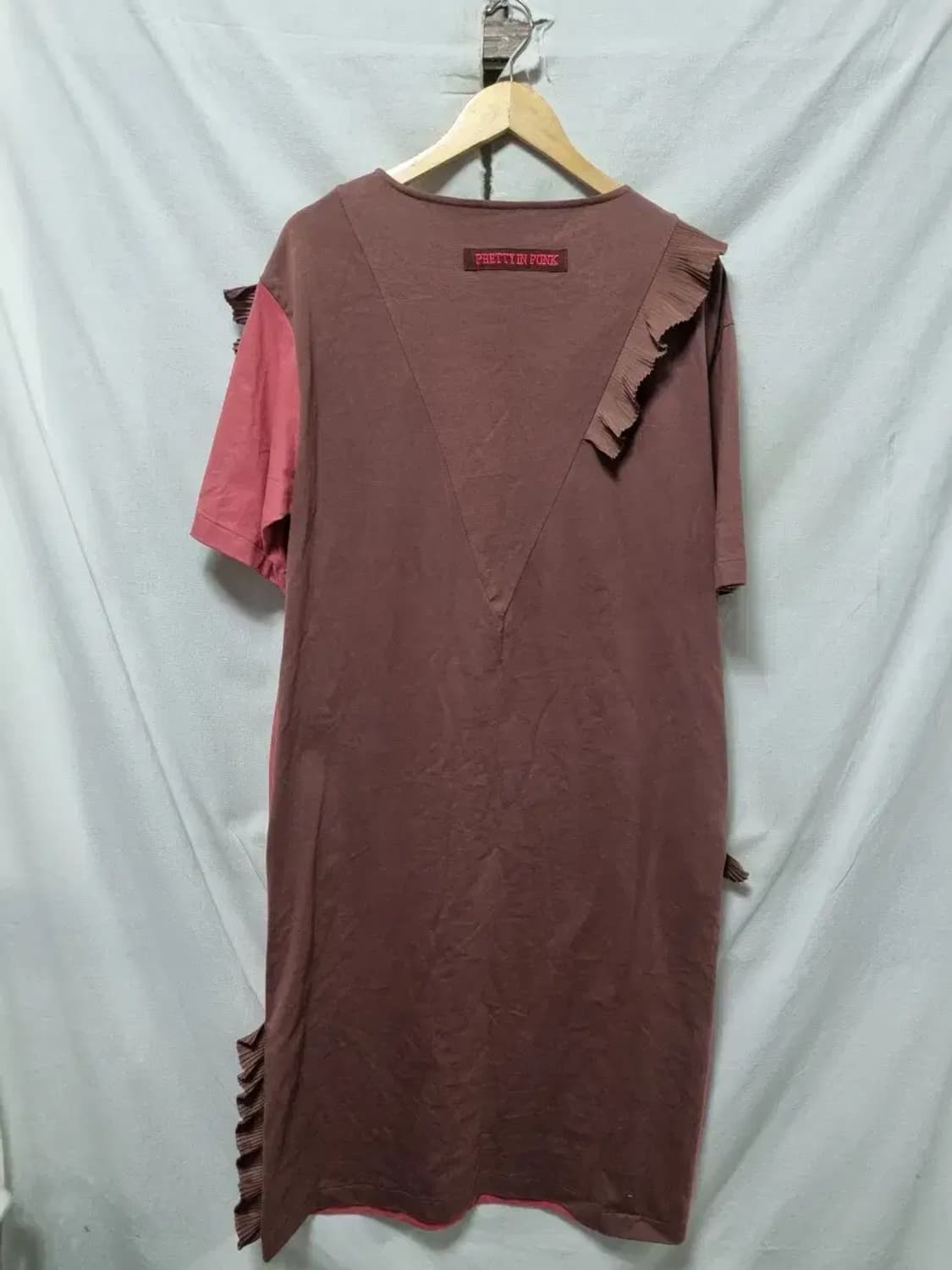 럭키슈에뜨 프릴 반팔 원피스 36 상품이미지2