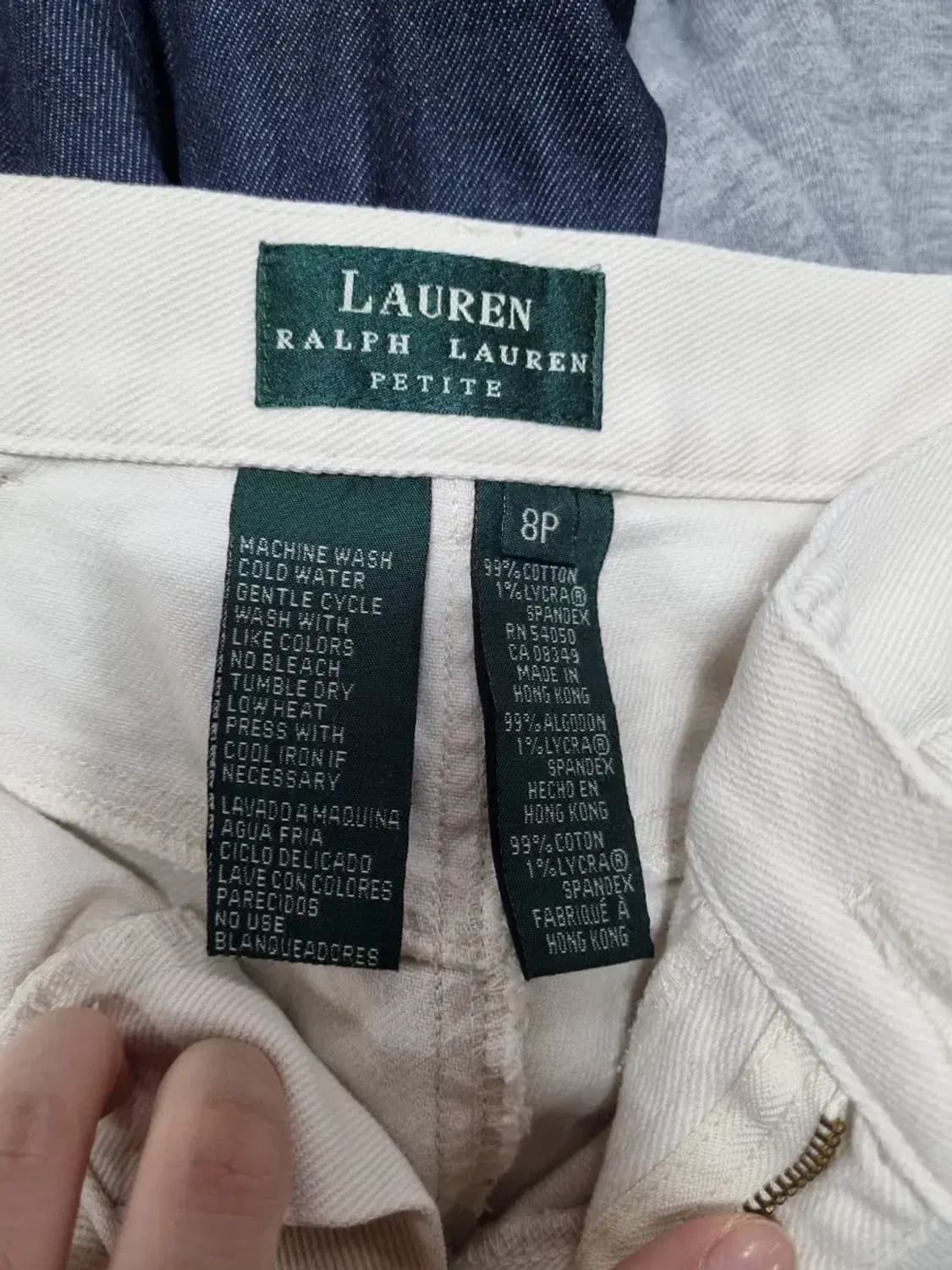 로렌 랄프로렌 아이보리 면바지 8P 상품이미지4