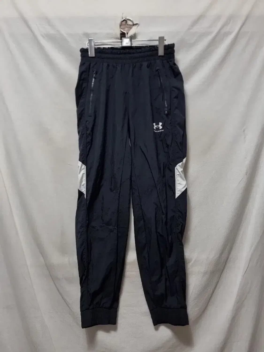 언더아머 블랙 트레이닝 바지 M 상품이미지1