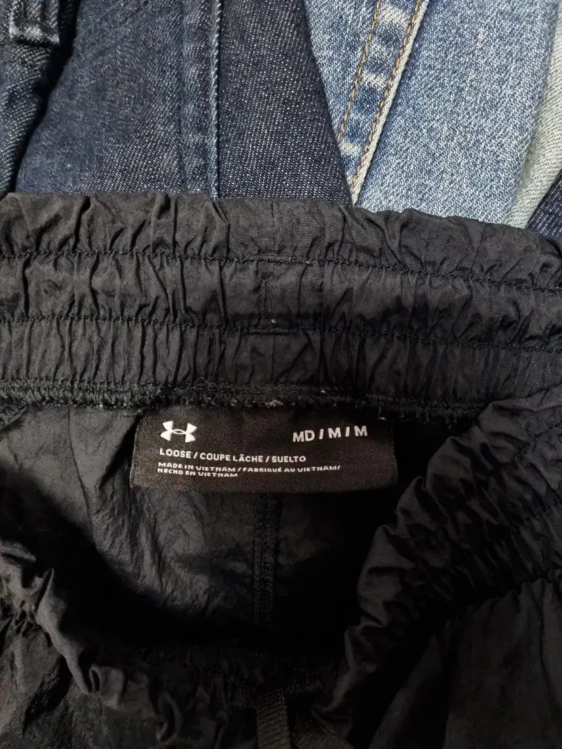 언더아머 블랙 트레이닝 바지 M 상품이미지4