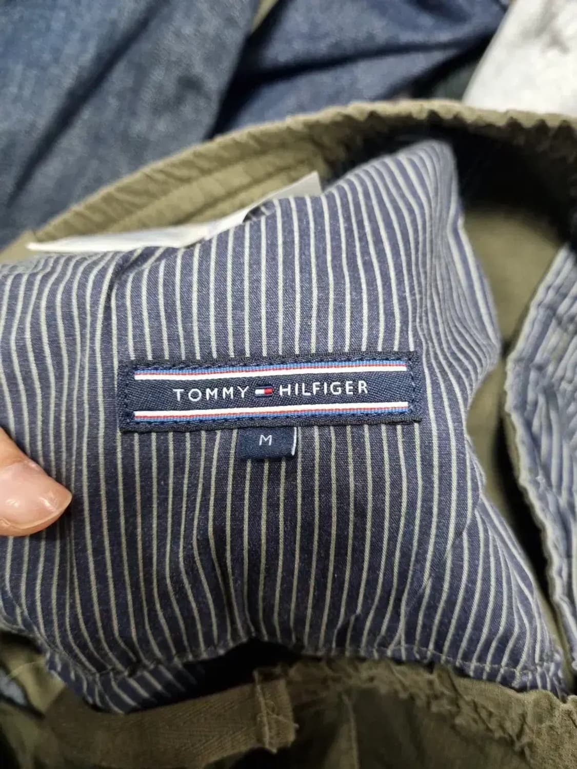 타미힐피거 허리밴딩 조거팬츠 M 상품이미지4