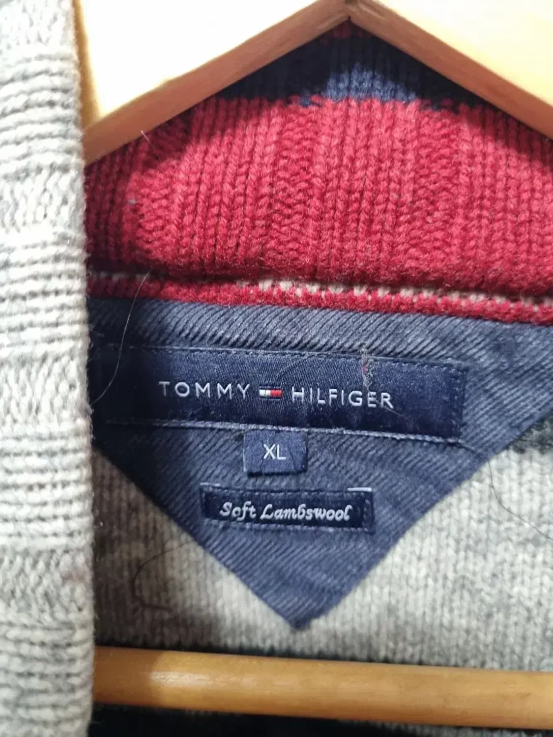 타미힐피거 니트 반집업 XL 상품이미지4