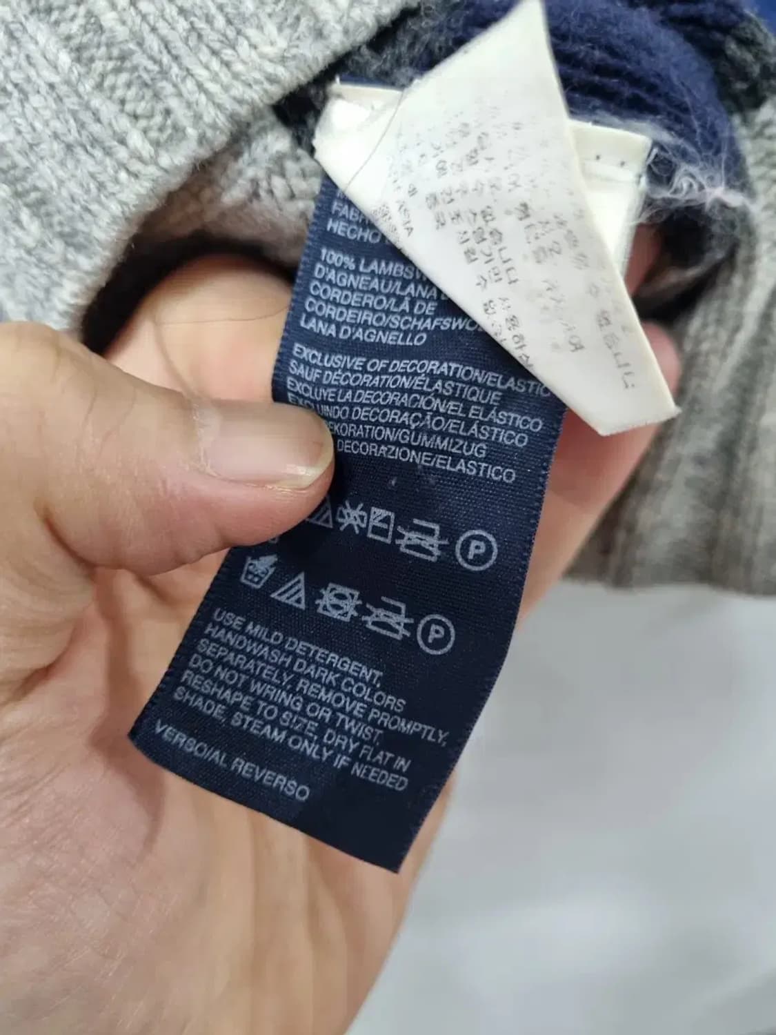 타미힐피거 니트 반집업 XL 상품이미지5