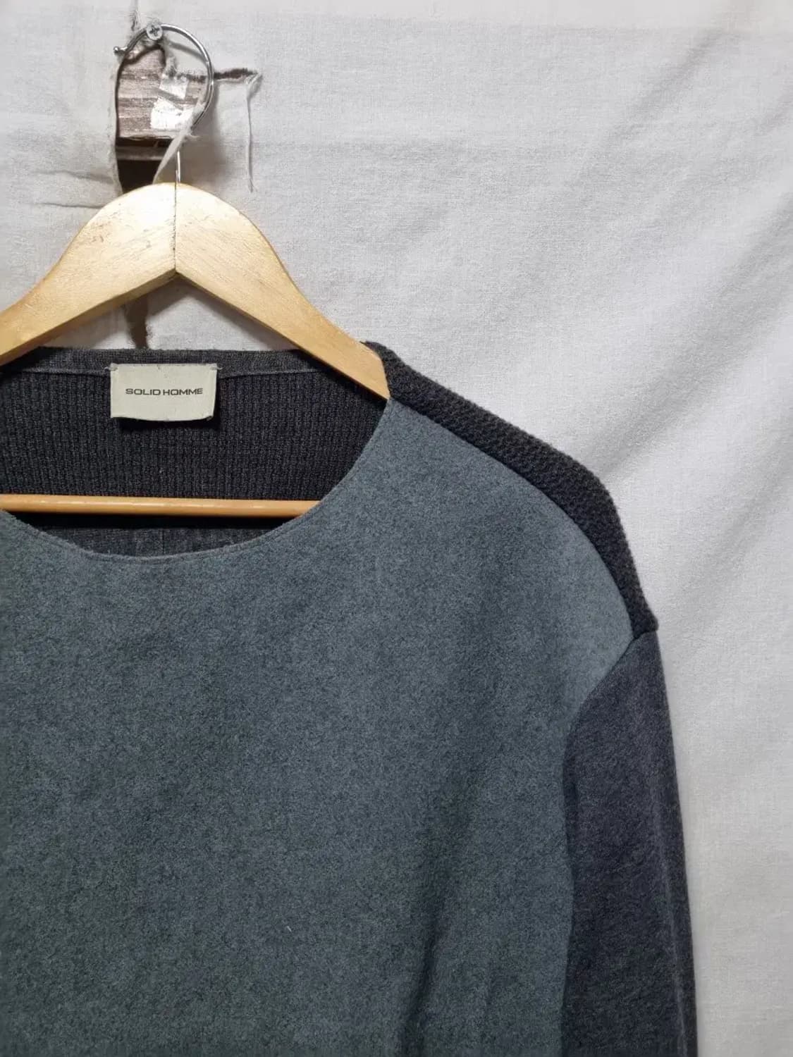 솔리드옴므 롱 슬리브 티셔츠 46 상품이미지3