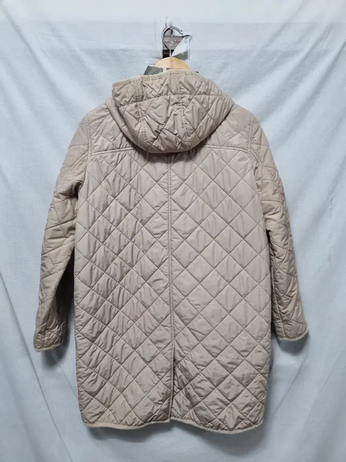 BCBG 퀄팅 후드 코트 자켓 85~90 상품이미지2