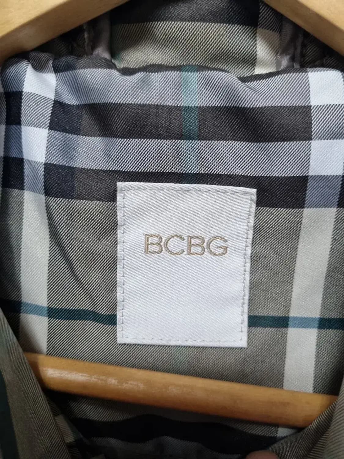 BCBG 퀄팅 후드 코트 자켓 85~90 상품이미지4