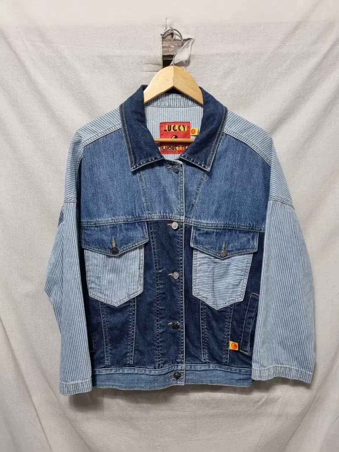 럭키슈에뜨 데님 자켓 청자켓 F 상품이미지1
