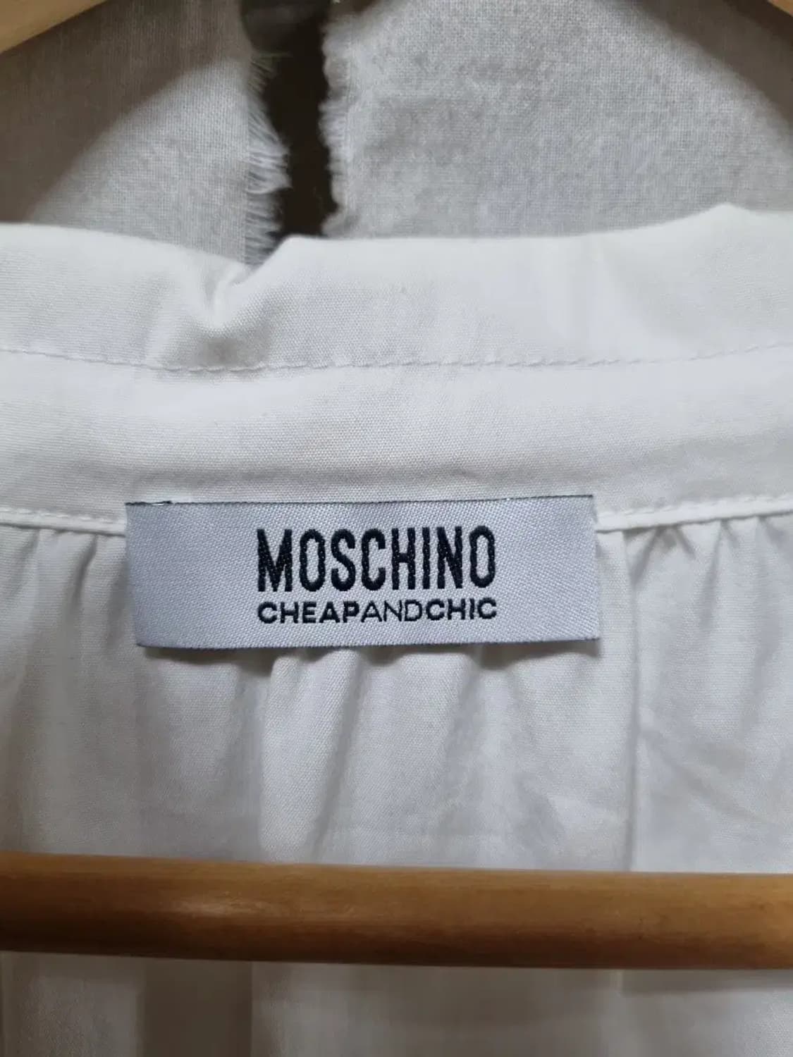 모스키노 리본 블라우스 95 상품이미지4