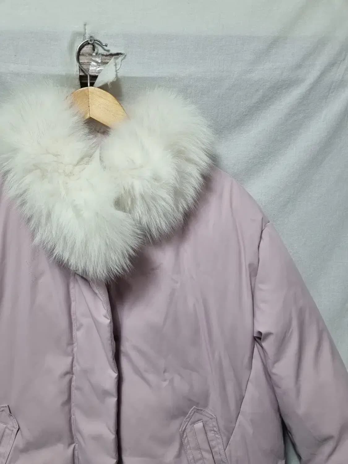 오즈세컨 퍼 카라 패딩 점퍼 95 상품이미지3