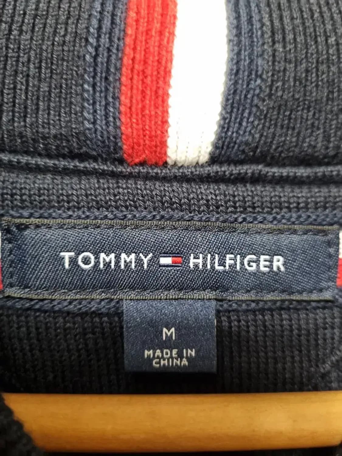 타미힐피거 니트 집업 자켓 M 상품이미지4