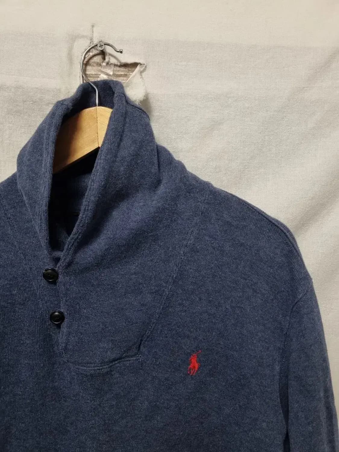 폴로 랄프로렌  숄카라 니트 M 상품이미지3