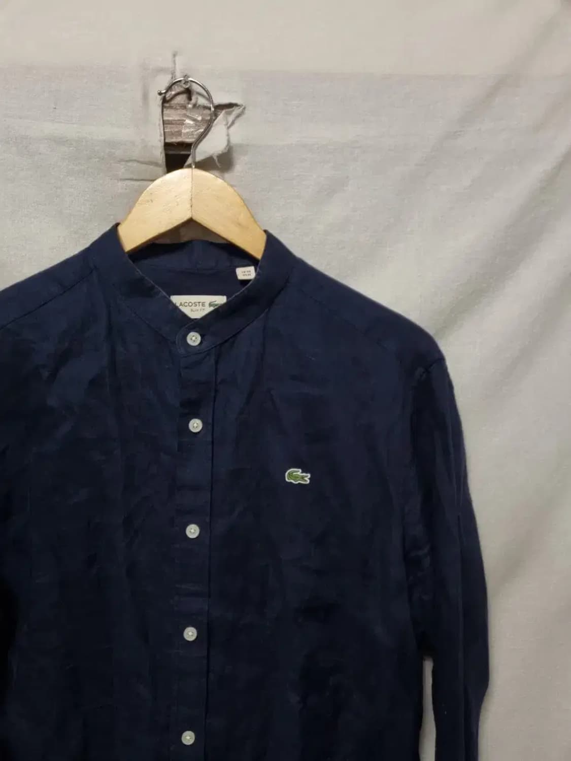 라코스테 린넨 셔츠 100 상품이미지3