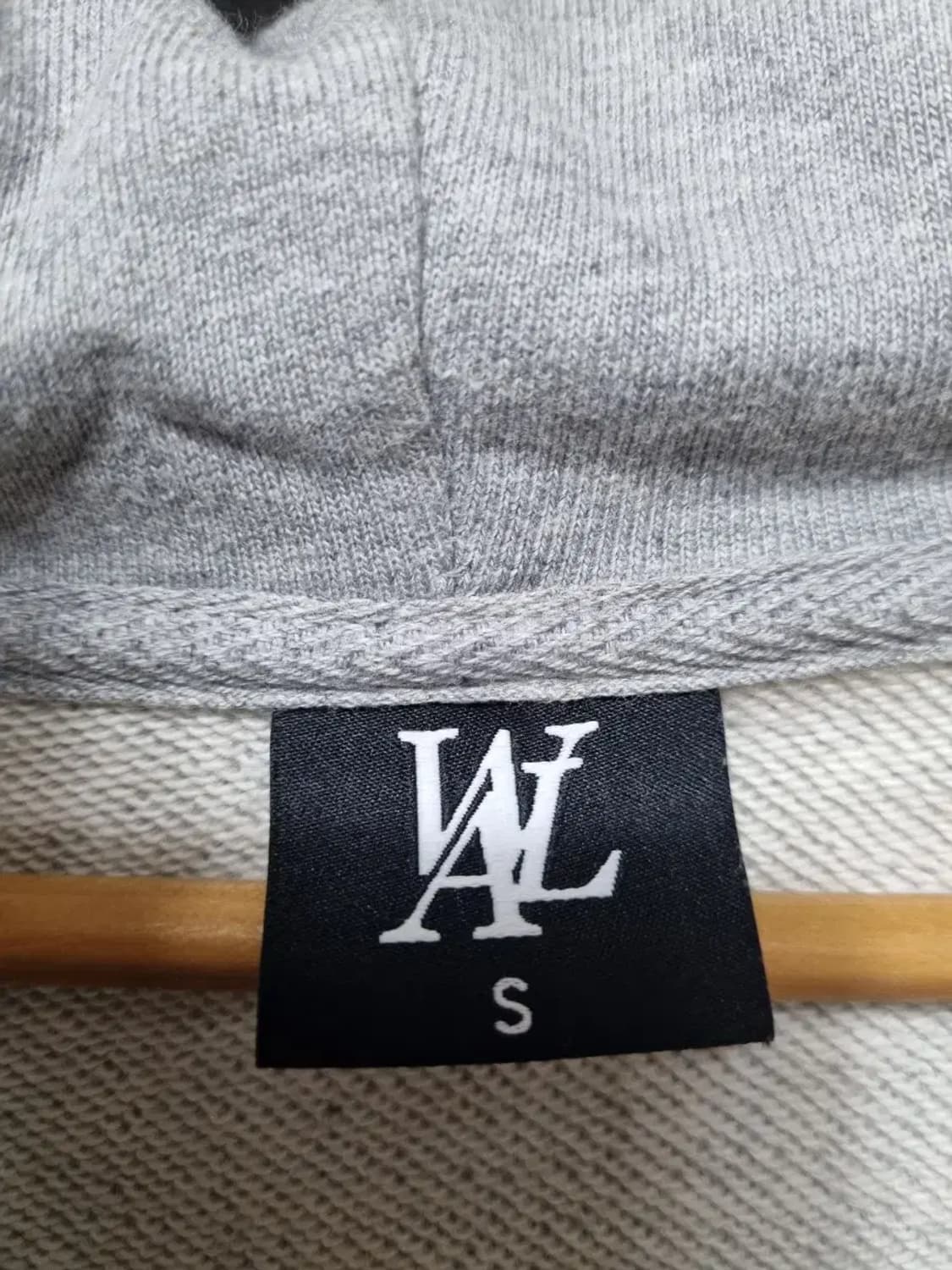 우알롱 크롭 후드 집업 S 상품이미지4