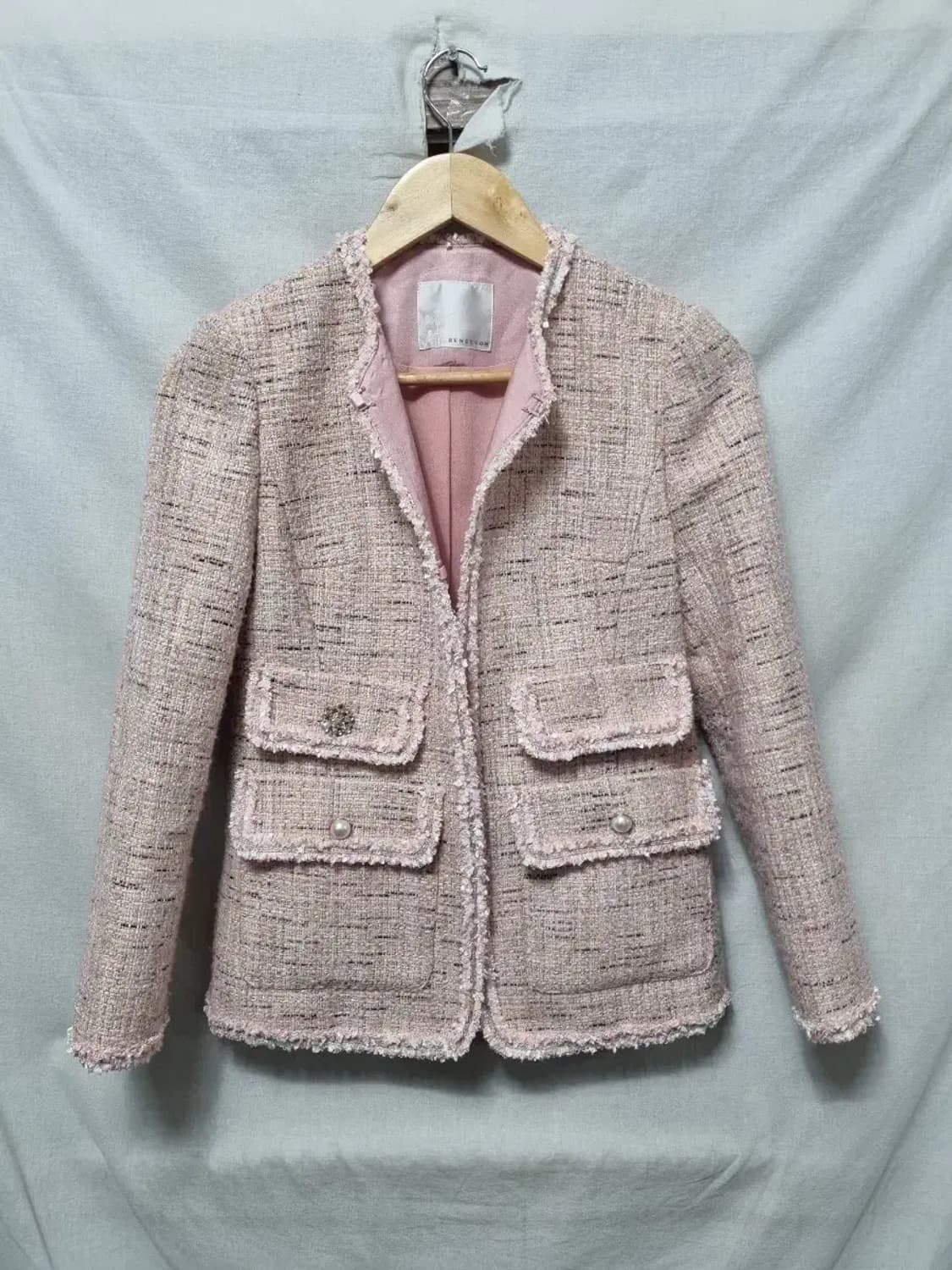 레니본 트위드 자켓 90 상품이미지1