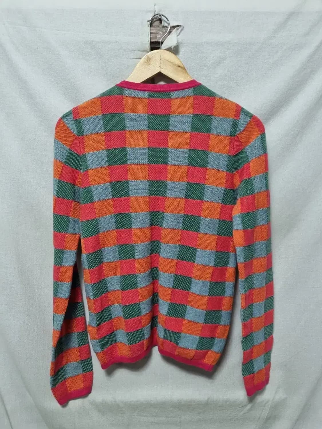 오일릴리 체크 패턴 가디건 XS 상품이미지2