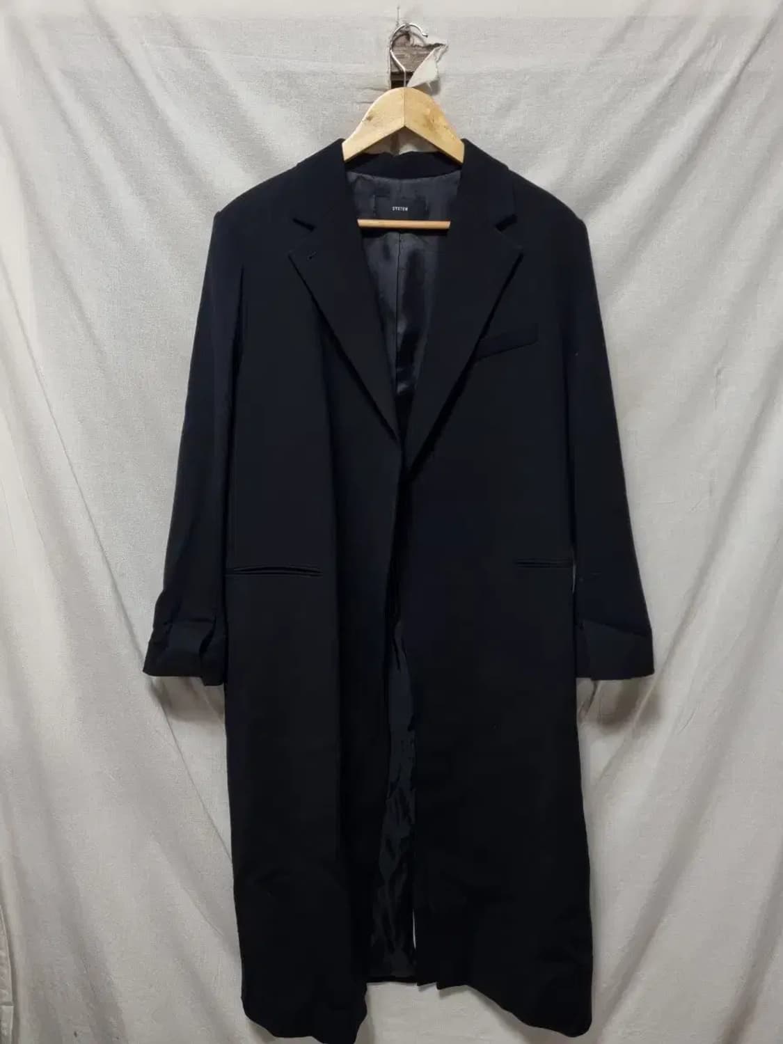 시스템 롱 코트 95 상품이미지1