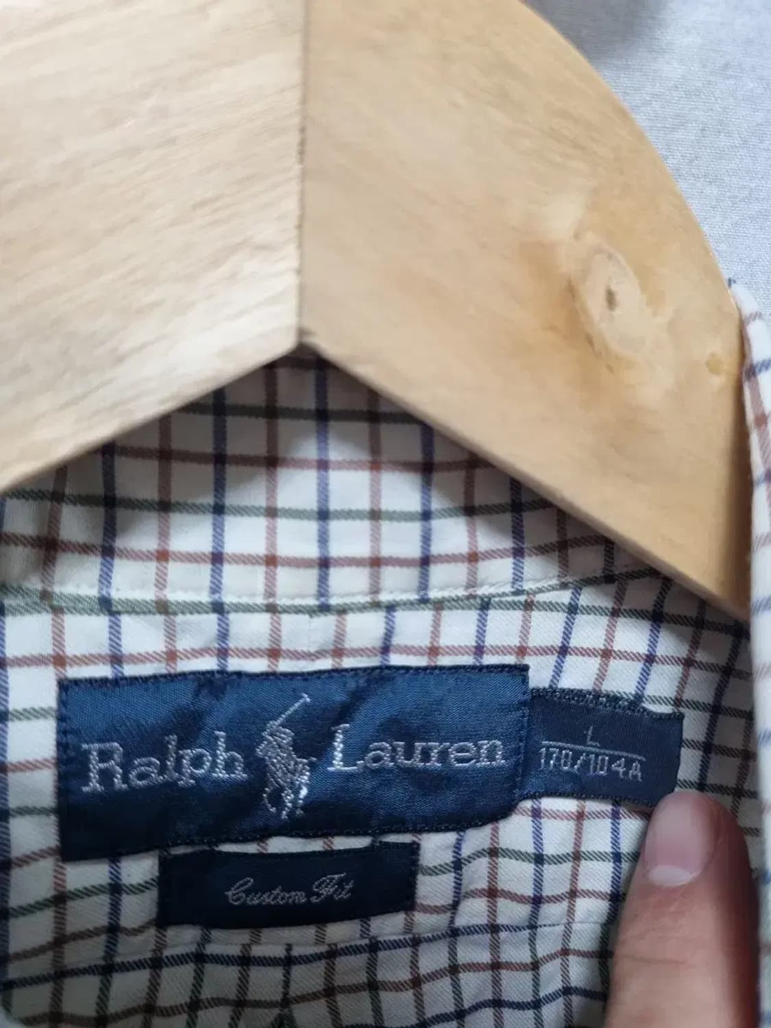 폴로 랄프로렌 체크 셔츠 L 상품이미지4