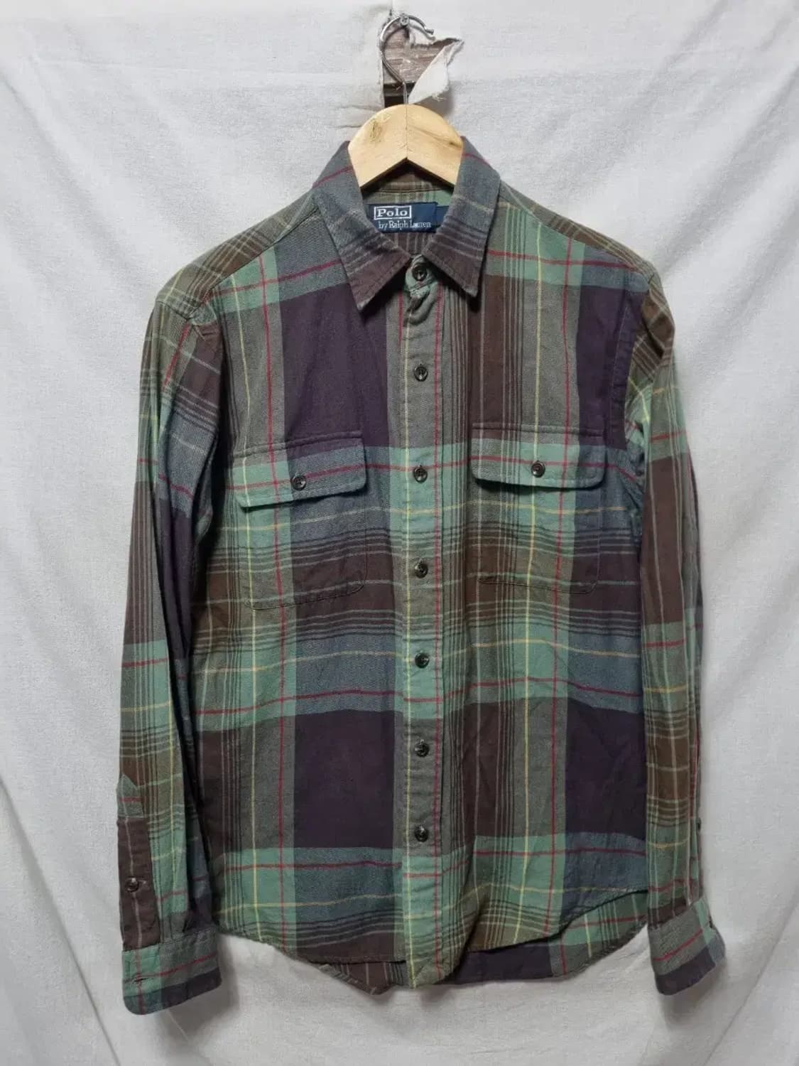 폴로 랄프로렌 체크 셔츠 S 상품이미지1