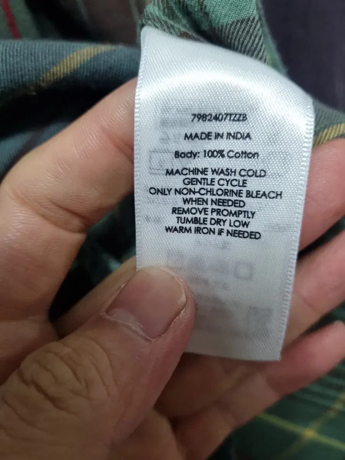 폴로 랄프로렌 체크 셔츠 S 상품이미지5