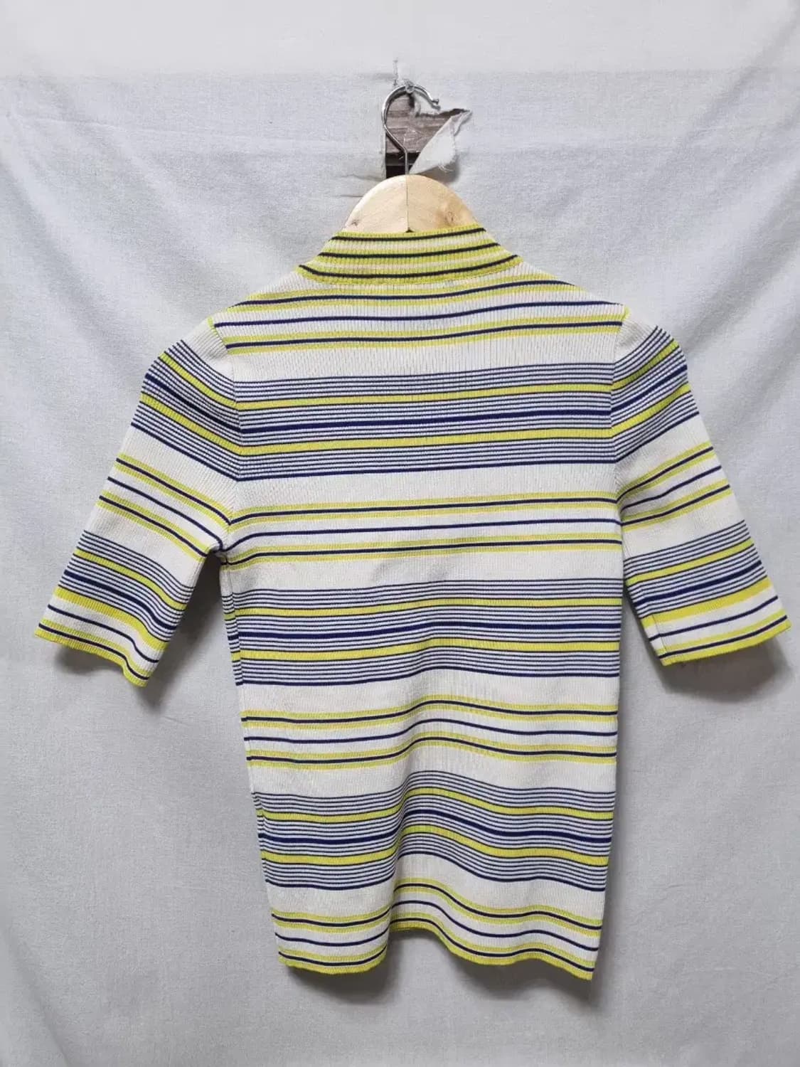 럭키슈에뜨 스트라이프 반팔 니트 F 상품이미지2