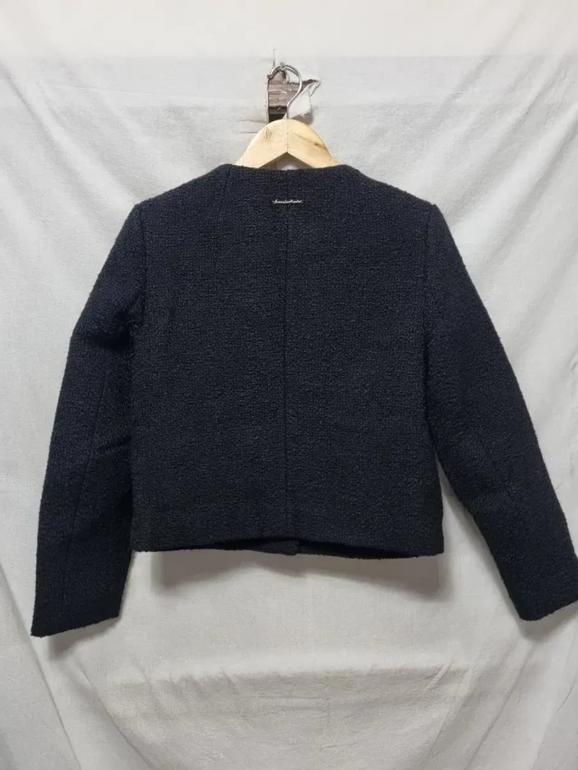 게스 블랙 트위드 자켓 S 상품이미지2