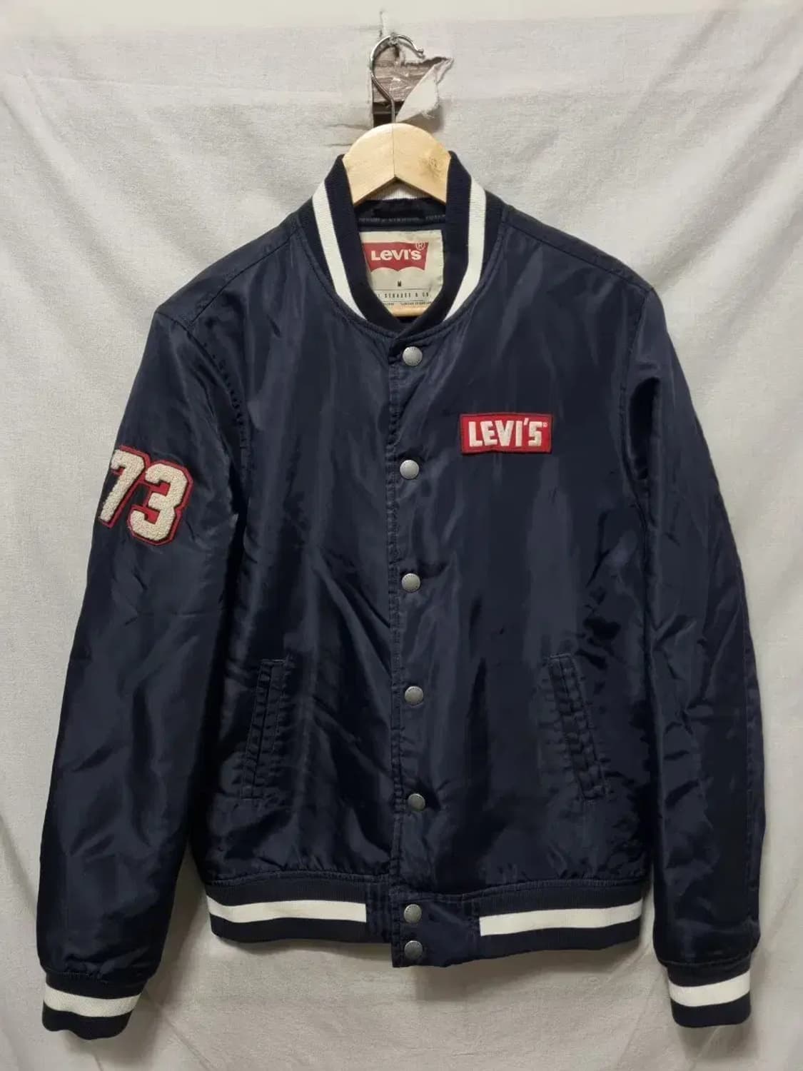 리바이스 네이비 바시티 자켓 M 상품이미지1