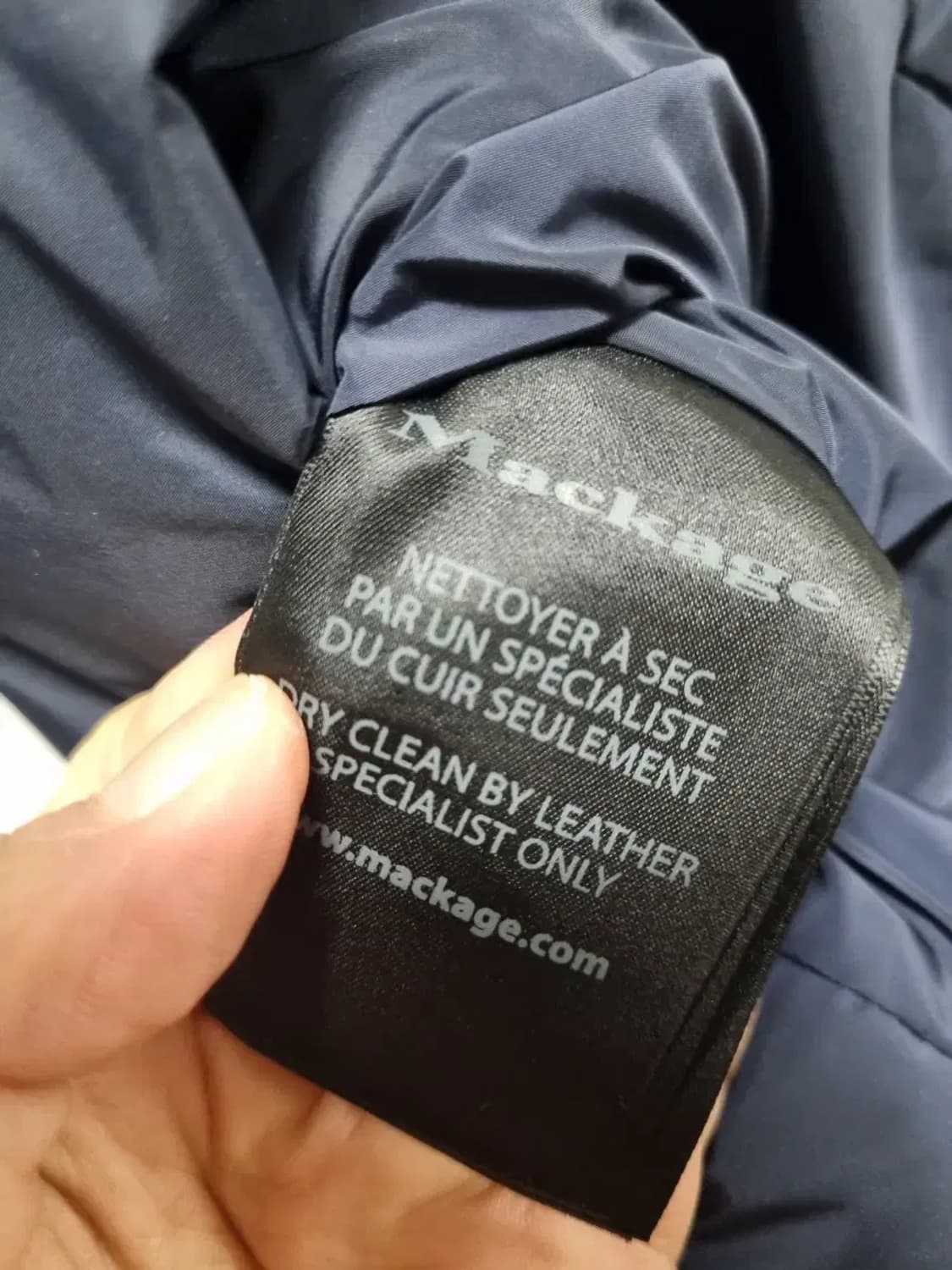 맥케이지 패딩 점퍼 XS 상품이미지5