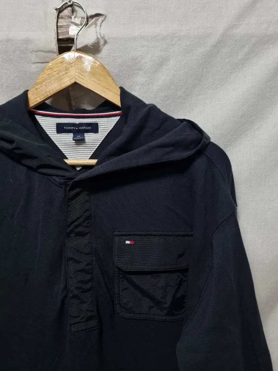 타미힐피거 포켓 후드티 S 상품이미지3