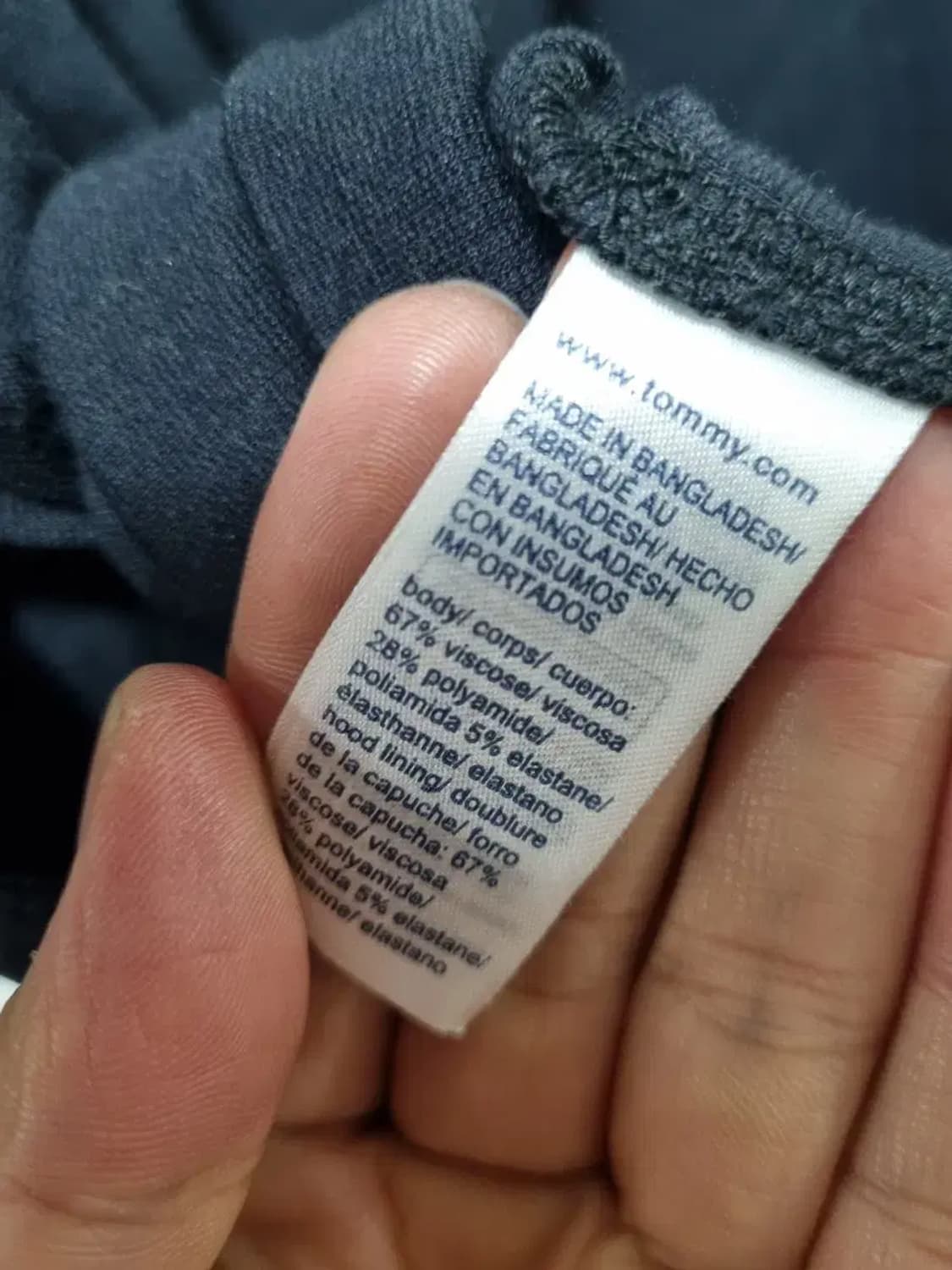 타미힐피거 포켓 후드티 S 상품이미지5