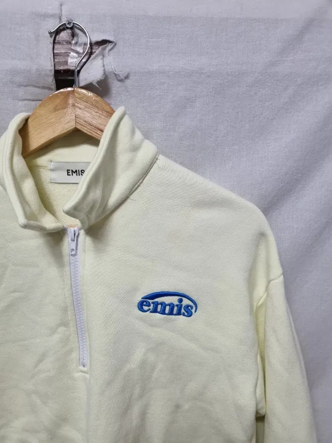 EMIS 크롭 맨투맨 S 상품이미지3