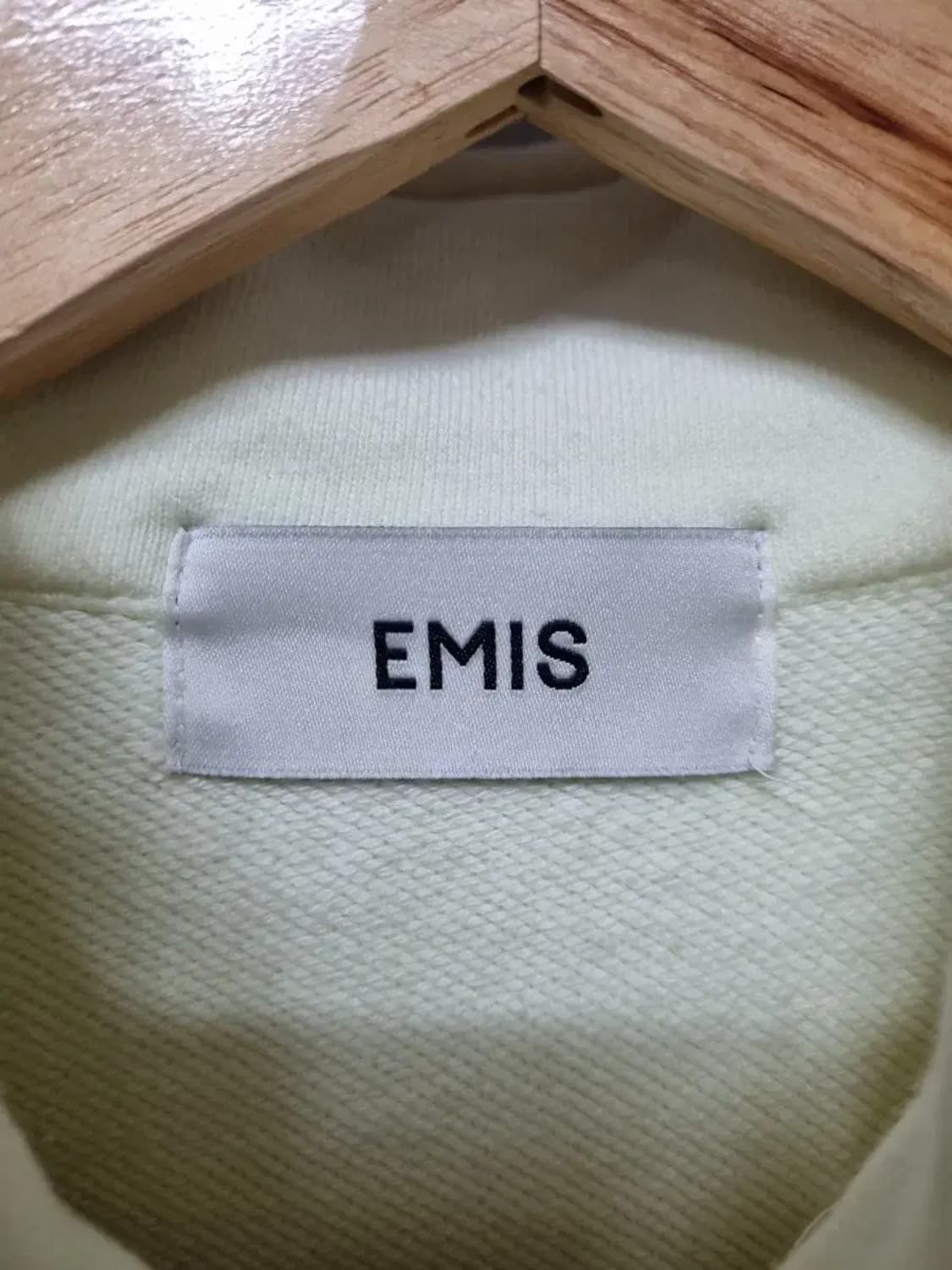 EMIS 크롭 맨투맨 S 상품이미지4