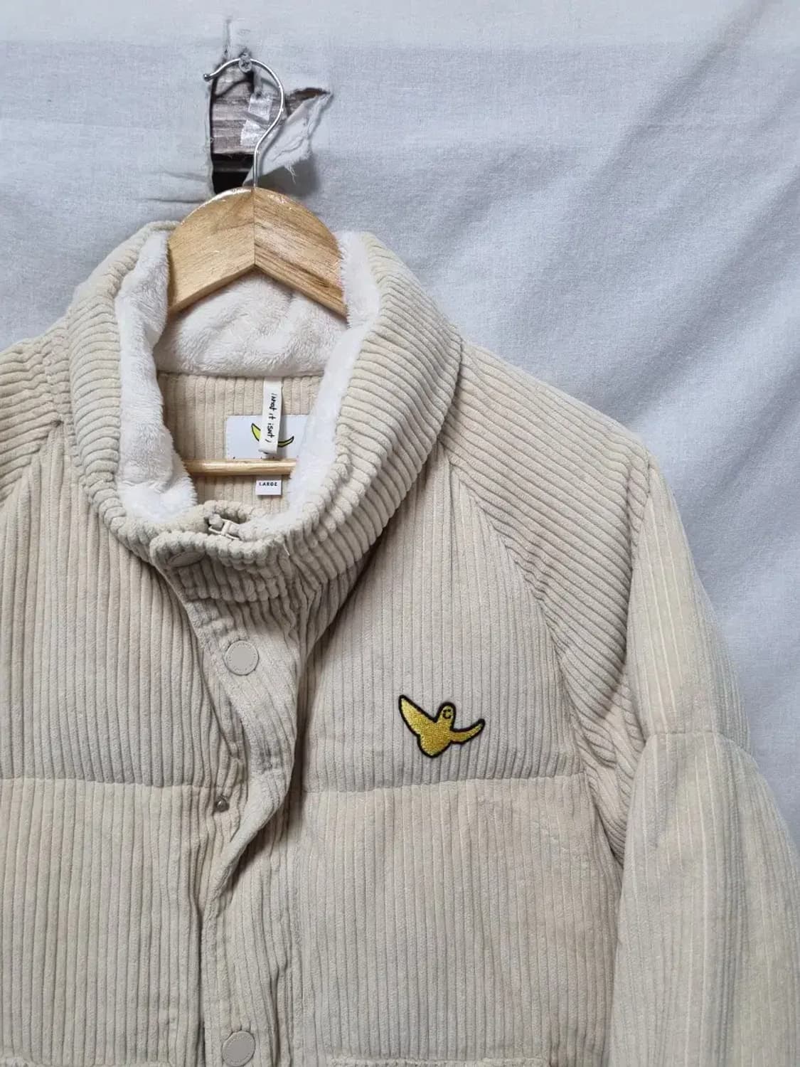 와이리즌 코듀로이 패딩 점퍼 100 상품이미지3