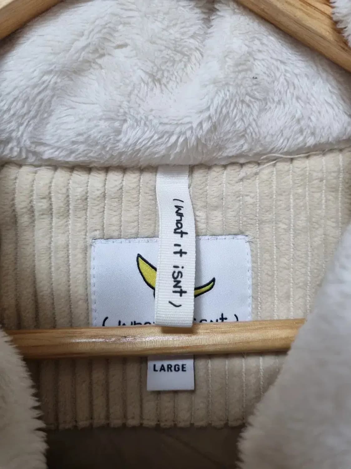 와이리즌 코듀로이 패딩 점퍼 100 상품이미지4