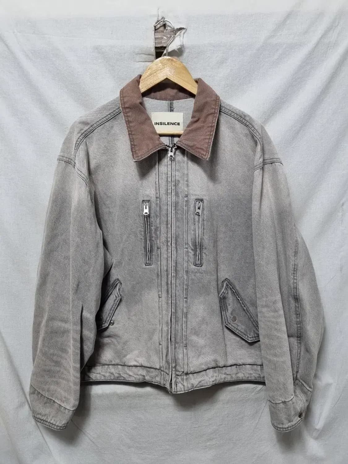 인사일런스 데님 워크 자켓 L 상품이미지1