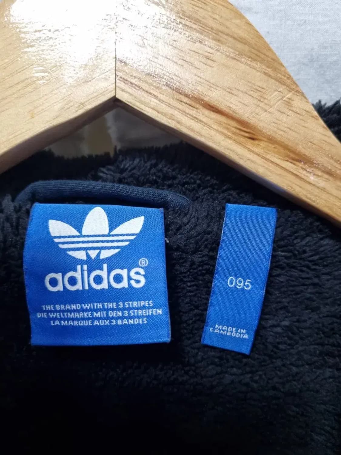 아디다스 오리지널 기모 후드 집업 자켓 95 상품이미지4