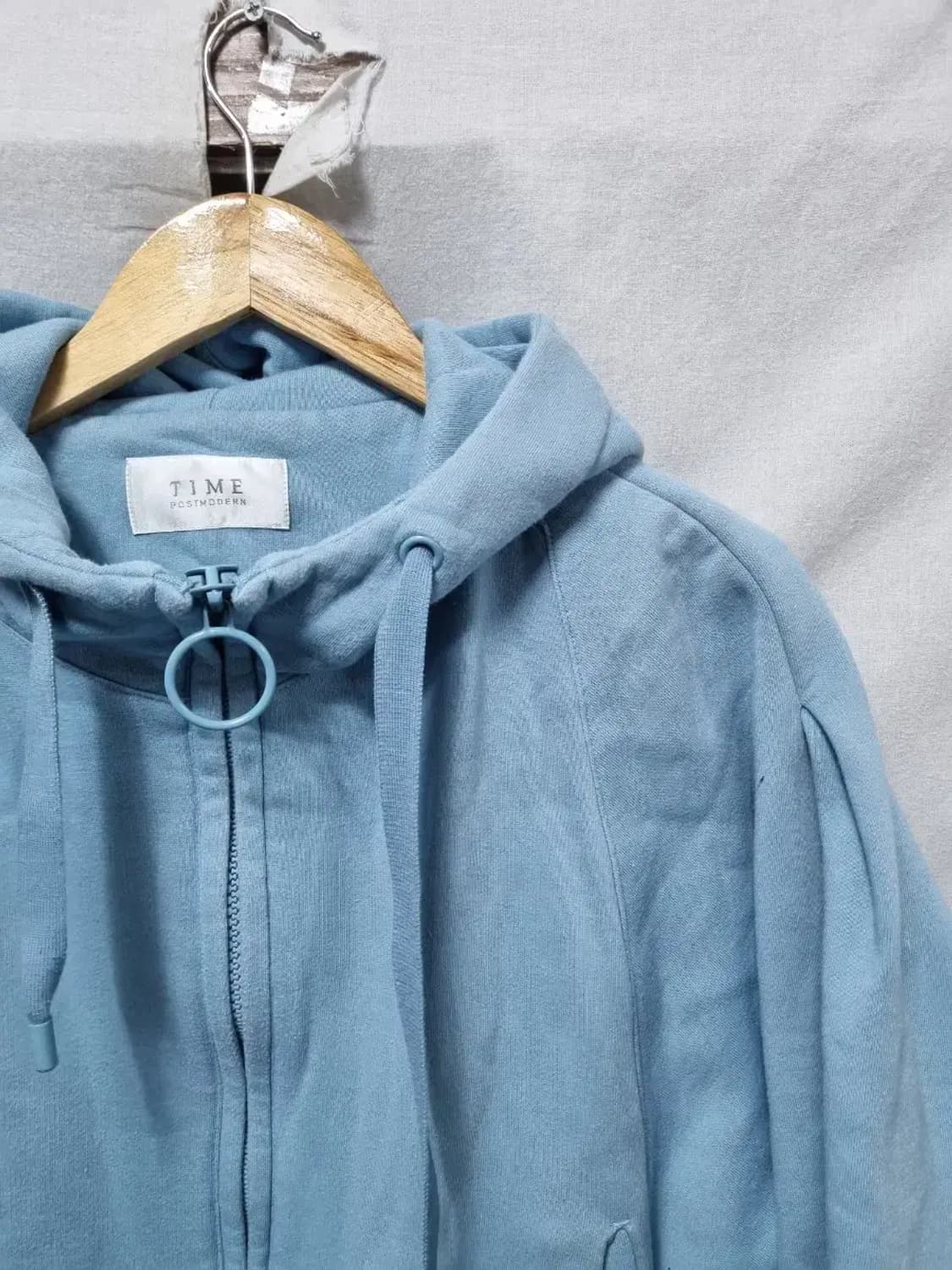 TIME 블루종 스타일 후드 집업 F 상품이미지3