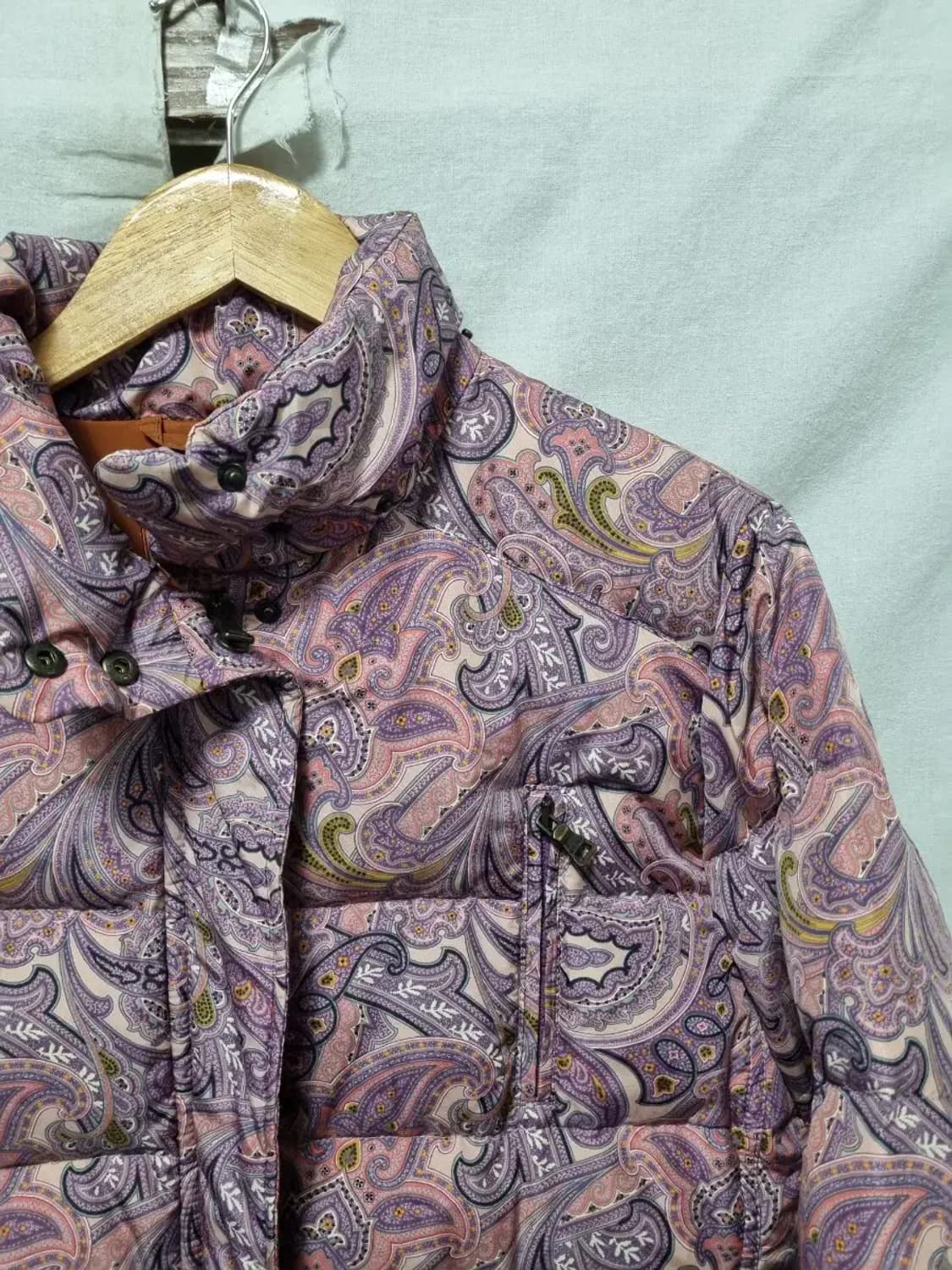 에트로 패턴 패딩 점퍼 46 상품이미지3