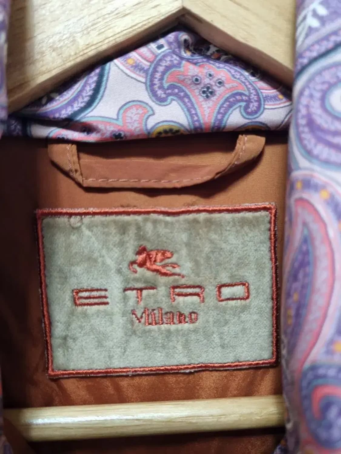 에트로 패턴 패딩 점퍼 46 상품이미지4