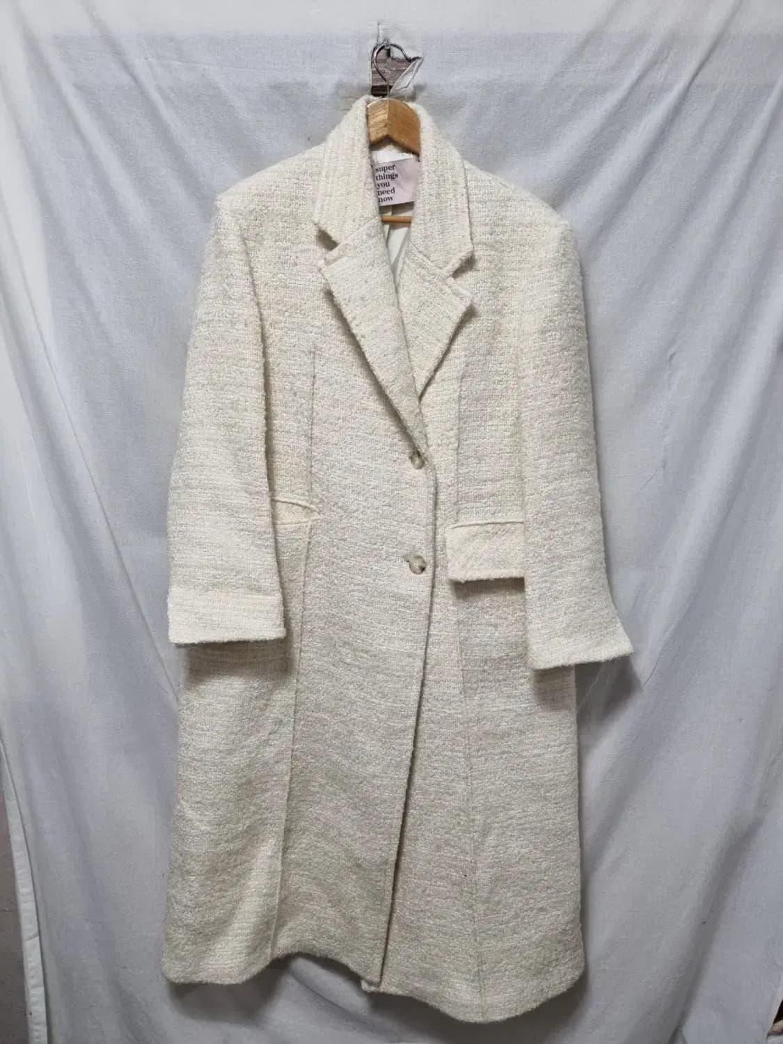 슈퍼띵스 트위드 코트 F 상품이미지1