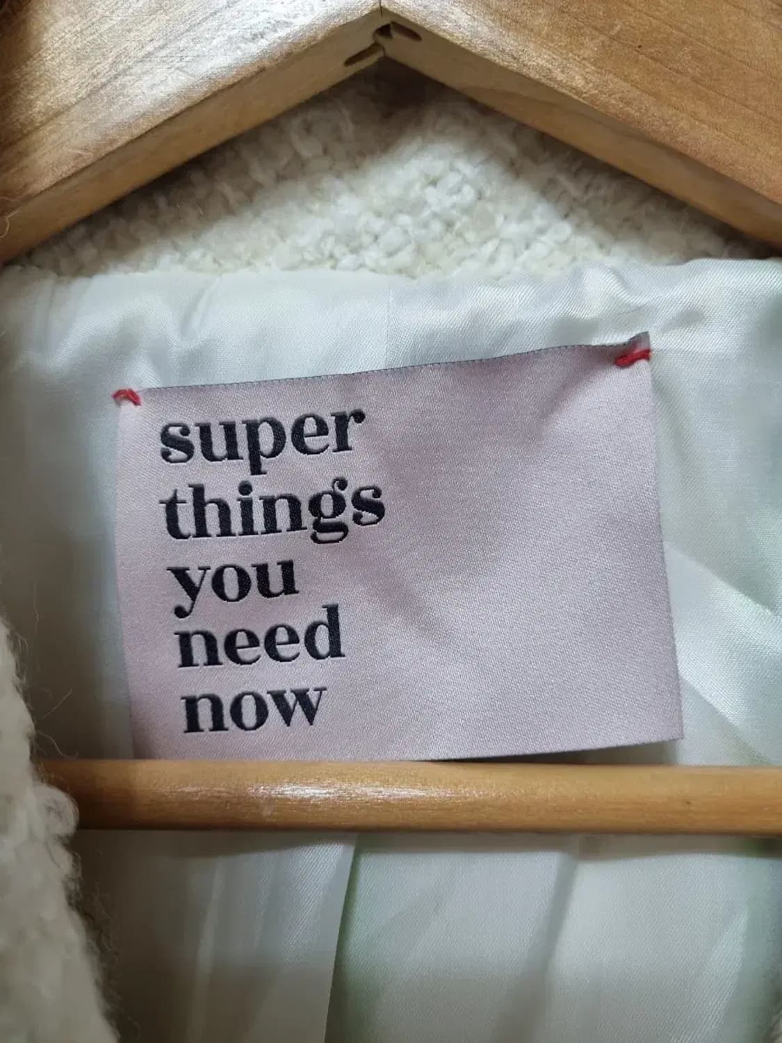 슈퍼띵스 트위드 코트 F 상품이미지4