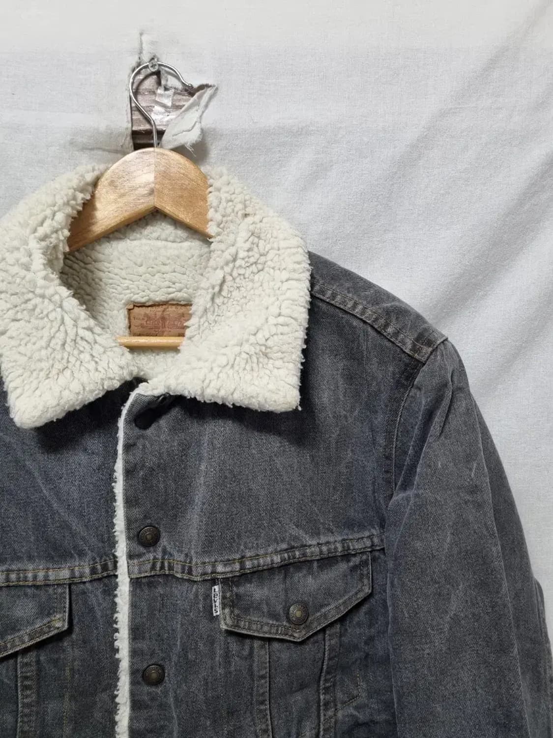 리바이스 데님 양털 자켓 L 상품이미지3