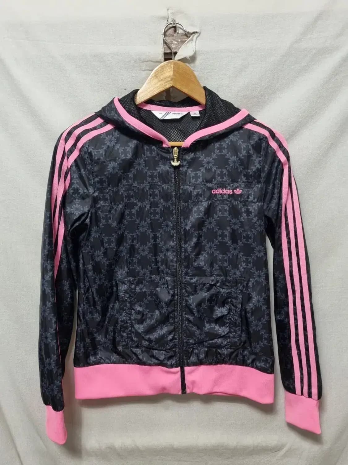 아디다스 로고 바람막이 자켓 여성 90 상품이미지1