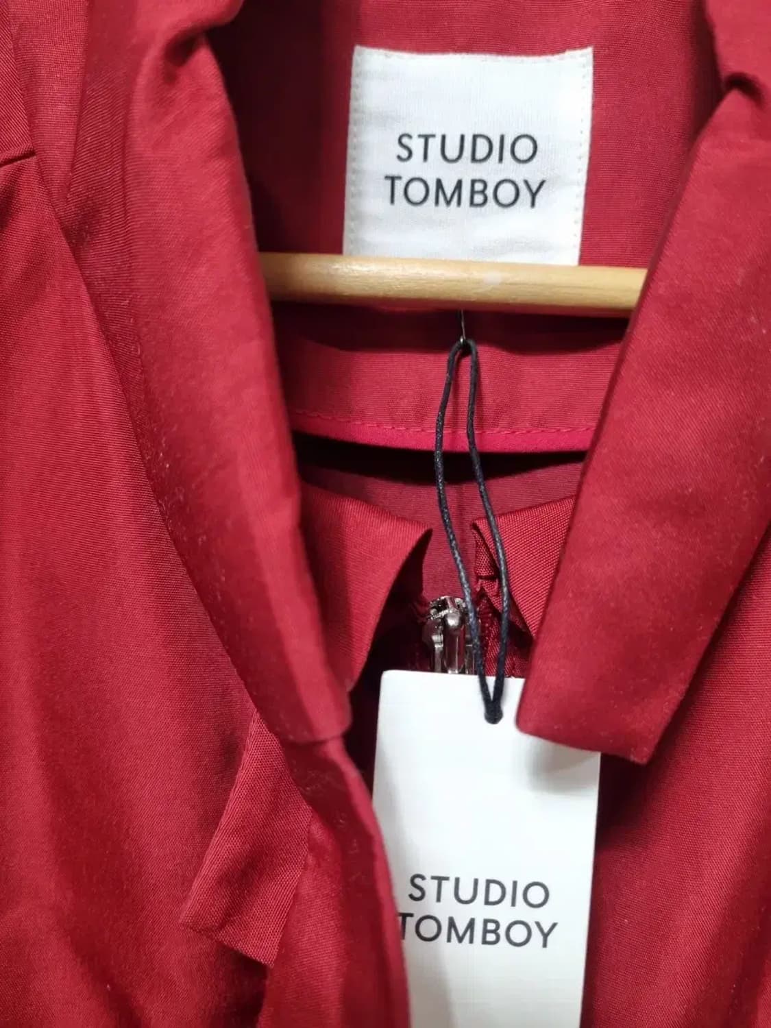 새상품) 스튜디오톰보이 바람막이 자켓 F 상품이미지4