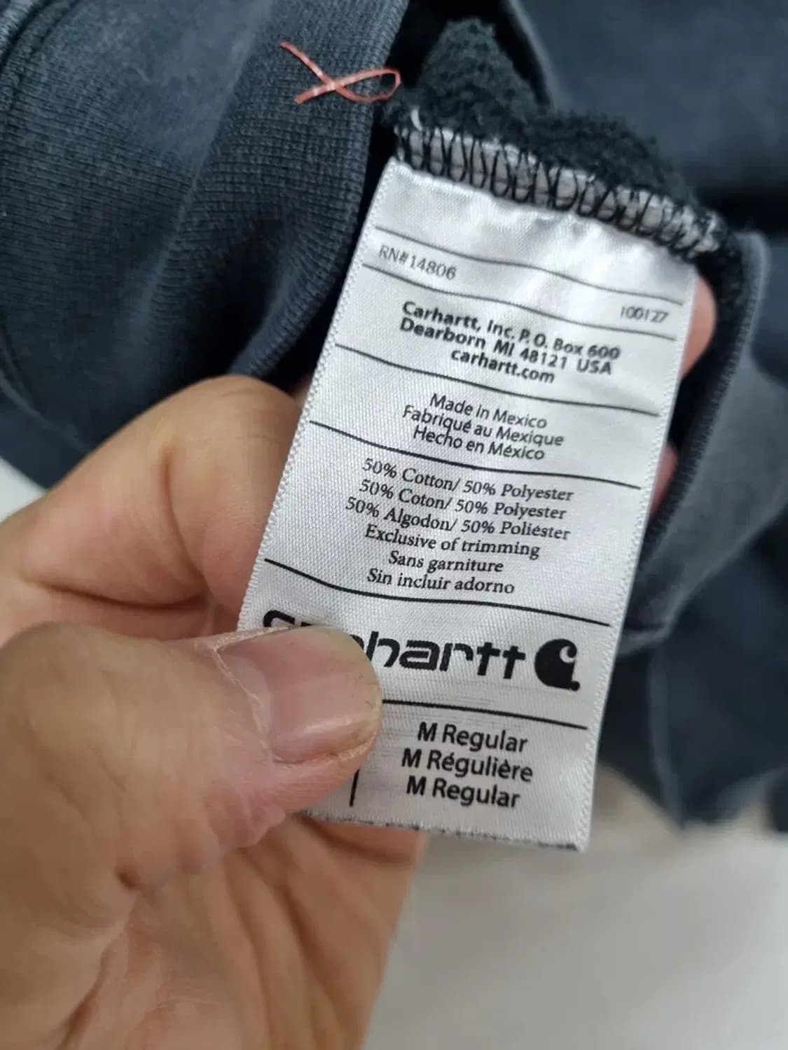 칼하트 후드티 M 상품이미지5