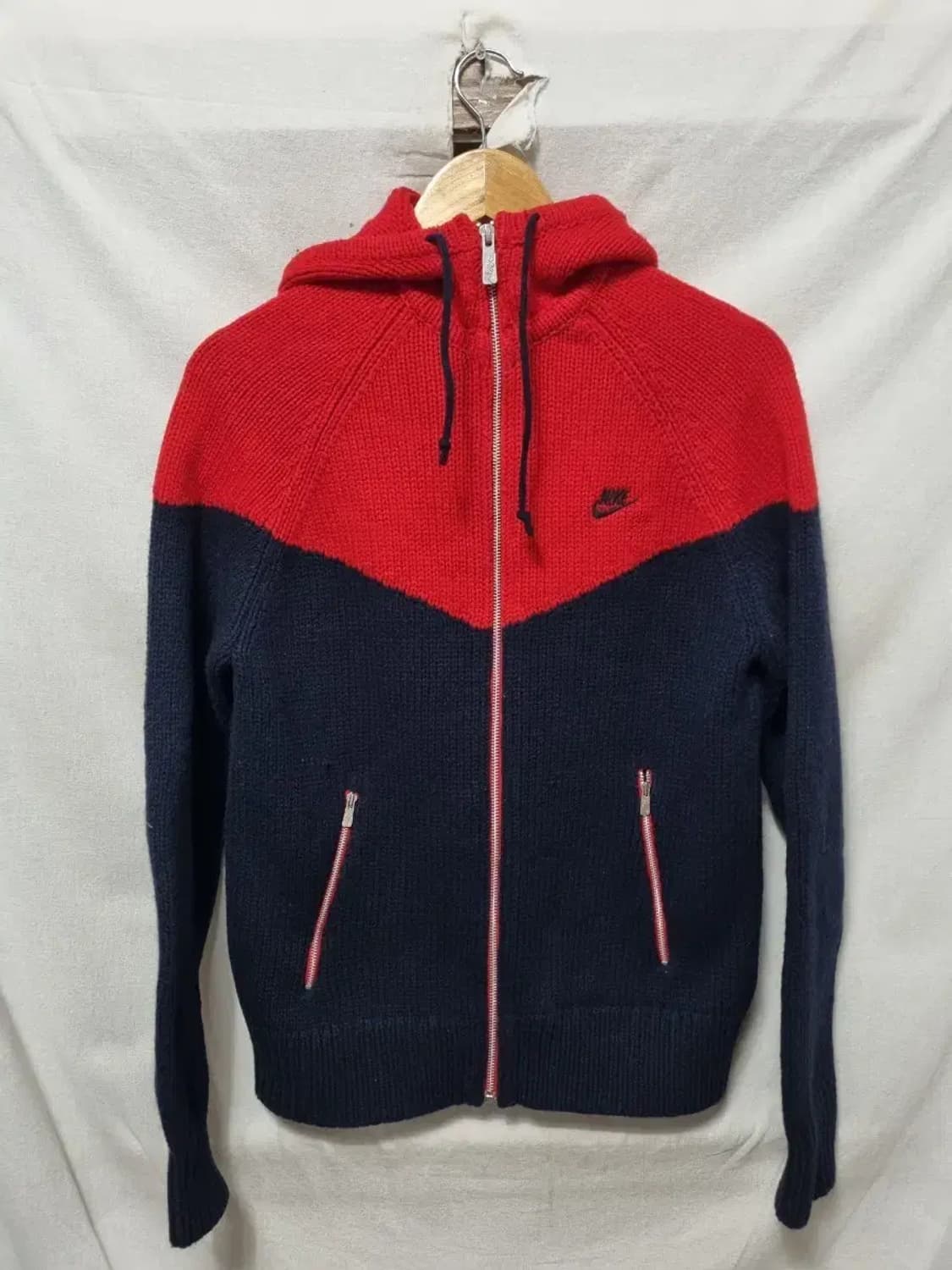 나이키 스포트웨어 니트 후드 집업 L 상품이미지1
