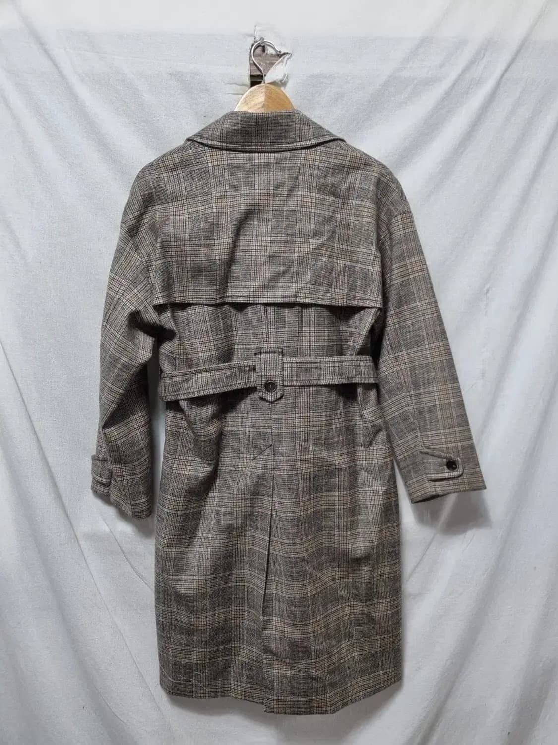 럭키슈에뜨 체크 코트 자켓 36 상품이미지2