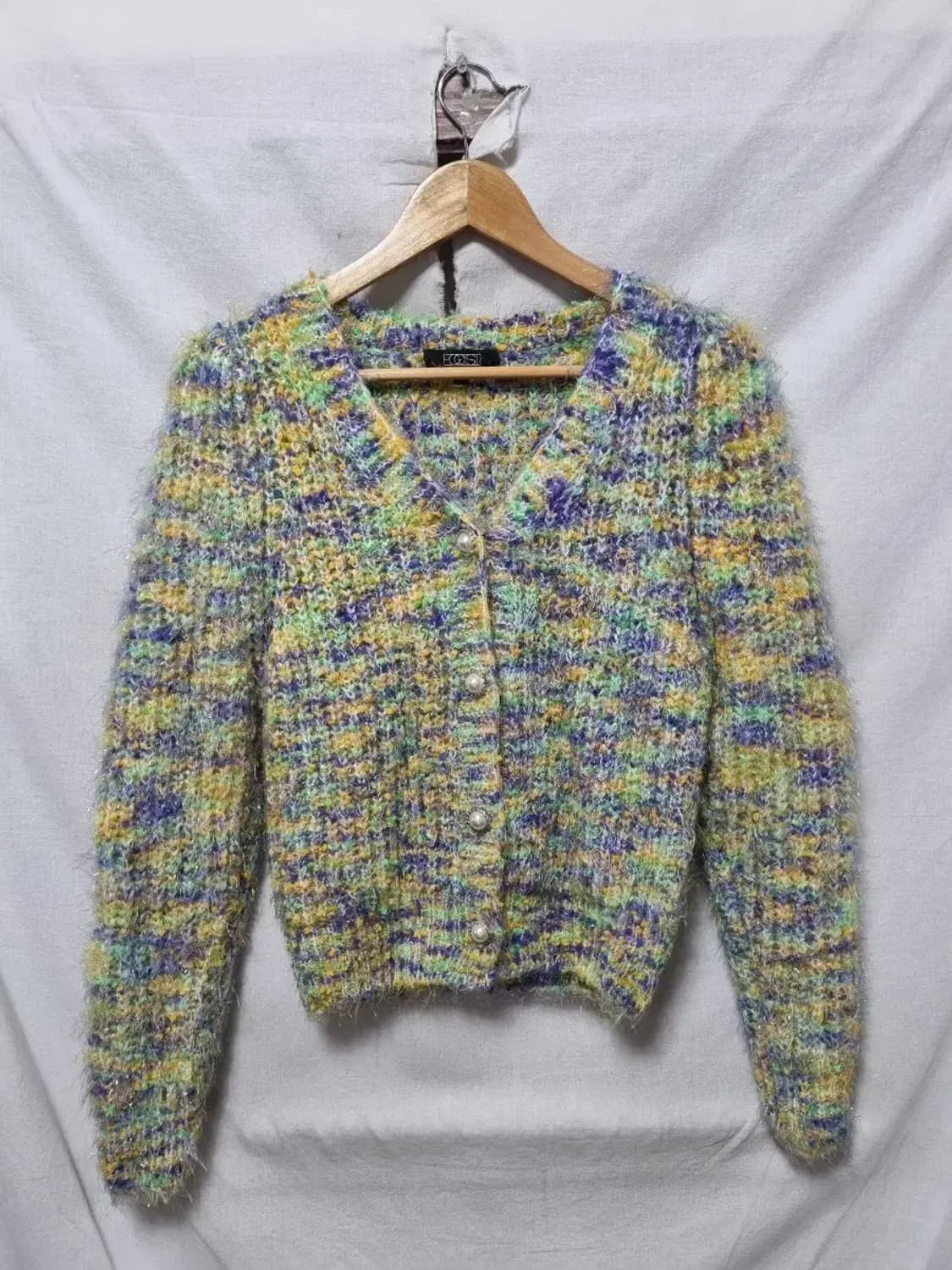 에고이스트 앙고라 믹스 가디건 95 상품이미지1