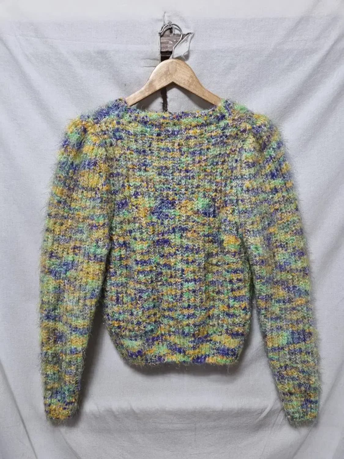 에고이스트 앙고라 믹스 가디건 95 상품이미지2