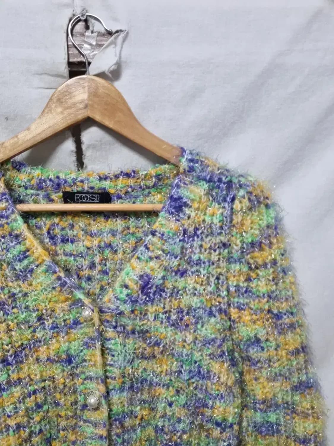 에고이스트 앙고라 믹스 가디건 95 상품이미지3