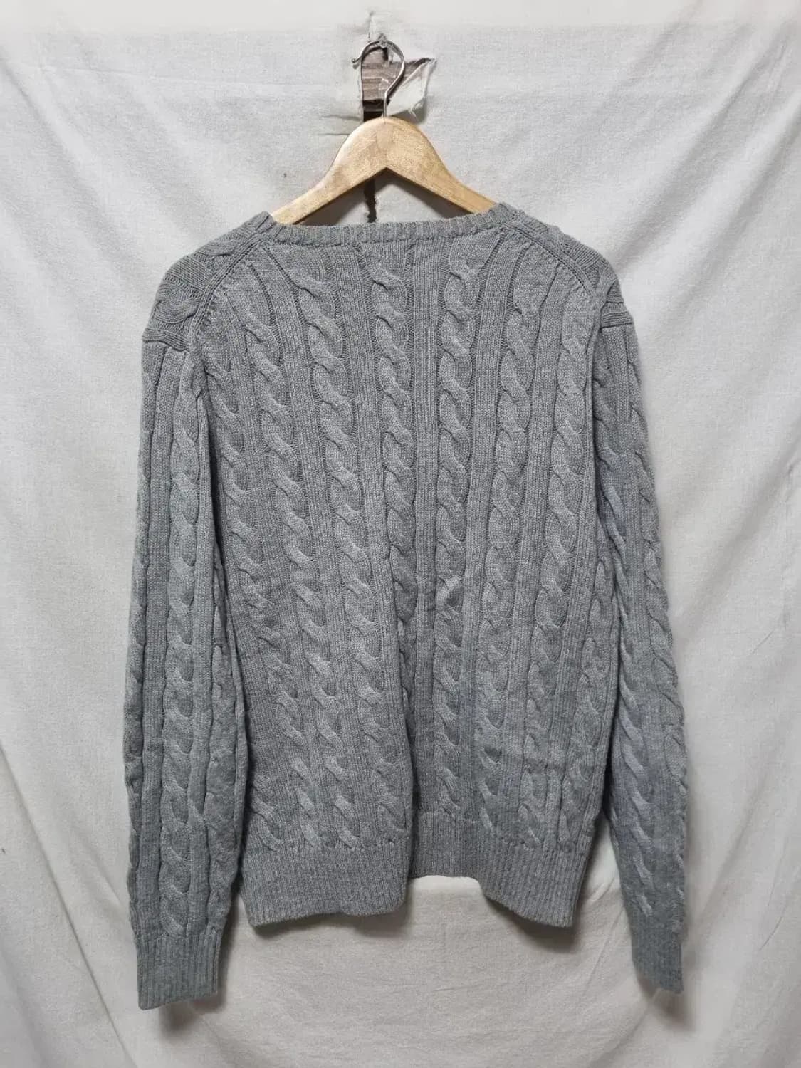 폴로 랄프로렌 꽈배기 니트 L 상품이미지2